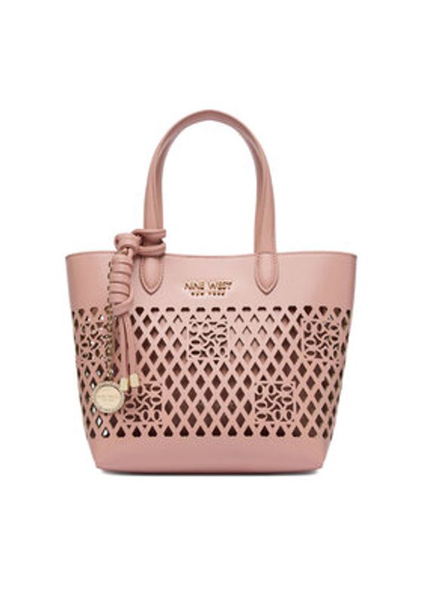 Nine West Torebka CEO-Essex Light-LDA8698A Różowy. Kolor: różowy. Materiał: skórzane