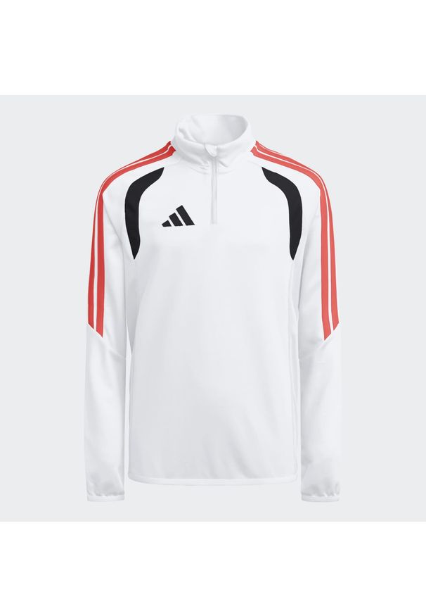Adidas - Bluza piłkarska ADIDAS Tiro 26. Kolor: czerwony. Materiał: materiał. Technologia: ClimaCool (Adidas). Sport: piłka nożna