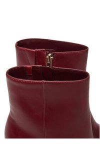 Aldo Botki Vaylen 14055286 Bordowy. Kolor: czerwony. Materiał: skóra #6