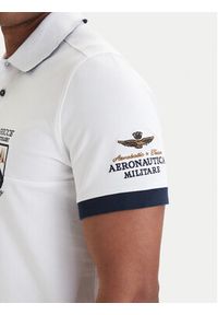 Aeronautica Militare Polo 261PO1915UP00191 Biały Regular Fit. Typ kołnierza: polo. Kolor: biały. Materiał: bawełna #4