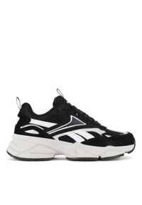 Reebok Sneakersy CHARGE AR30246WBNW Czarny. Kolor: czarny. Materiał: zamsz, skóra