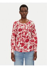 Fransa Bluzka 20615432 Różowy Regular Fit. Kolor: różowy. Materiał: wiskoza