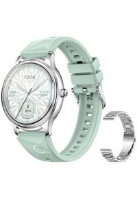 Smartwatch Colmi L28 Zielony (L28 Silver-green). Rodzaj zegarka: smartwatch. Kolor: zielony #1
