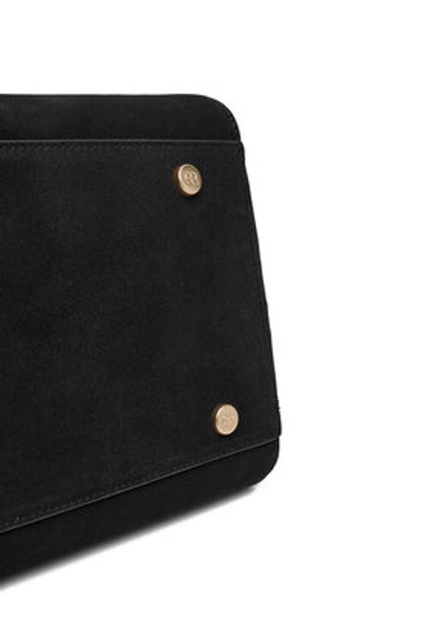 Gino Rossi - GINO ROSSI Torebka EO-LA224-19156A Czarny. Kolor: czarny. Materiał: zamszowe, skórzane