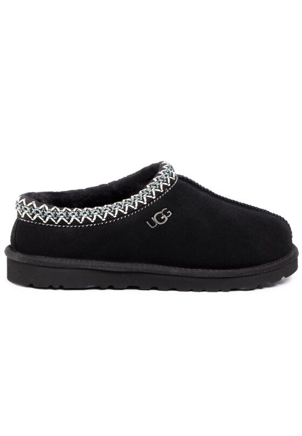 Ugg Kapcie M Tasman 5950 Czarny. Kolor: czarny. Materiał: skóra