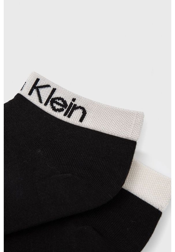 Calvin Klein - Skarpetki (2-pack). Kolor: czarny
