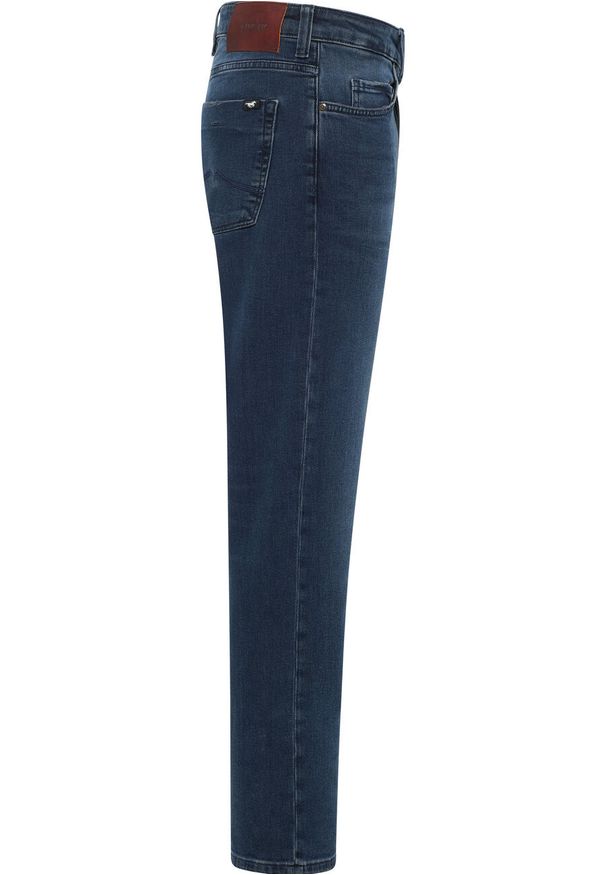 Mustang - MĘSKIE SPODNIE JEANSOWE MUSTANG MICHIGAN STRAIGHT DENIM BLUE 1015014 5000 882