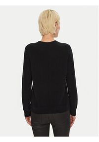 TOMMY HILFIGER - Tommy Hilfiger Sweter WW0WW43202 Czarny Regular Fit. Kolor: czarny. Materiał: kaszmir #5