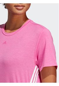Adidas - adidas T-Shirt HS2356 Różowy Regular Fit. Kolor: różowy. Materiał: syntetyk