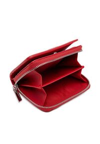Calvin Klein Mały Portfel Damski Ck Must Medium Zip Around Wallet K60K611937 Czerwony. Kolor: czerwony. Materiał: skóra #4