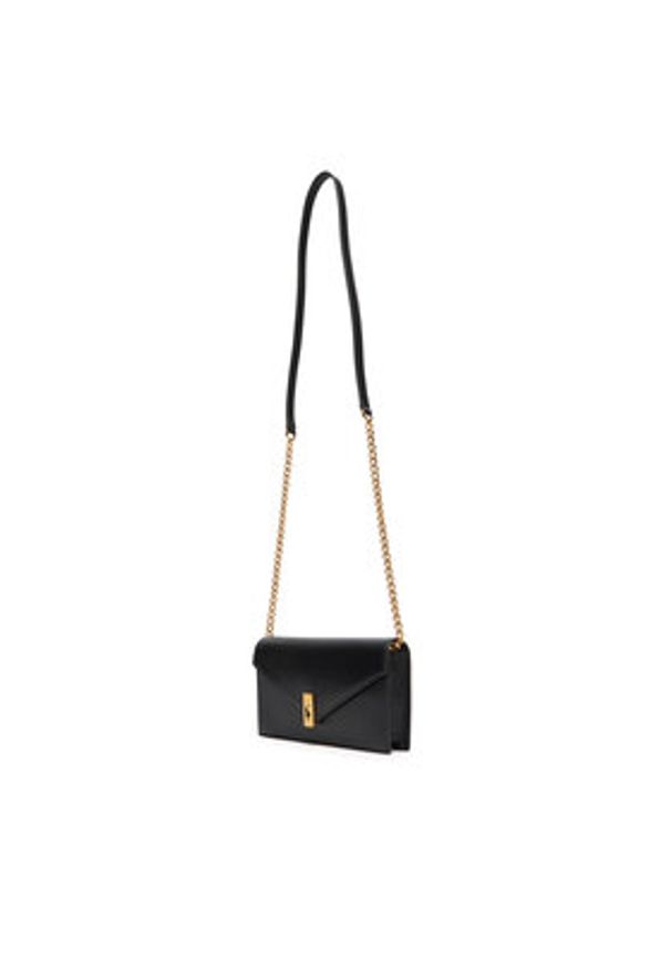 Polo Ralph Lauren Torebka 427961946001 Czarny. Kolor: czarny. Materiał: skórzane