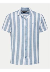 INDICODE Koszula Carlui 20-459 Niebieski Regular Fit. Kolor: niebieski. Materiał: bawełna