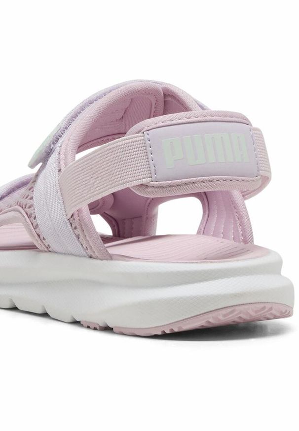 Puma - Sandały młodzieżowe PUMA Evolve PUMA. Kolor: fioletowy. Materiał: syntetyk, materiał. Styl: młodzieżowy