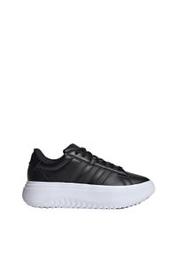 Adidas - Buty Grand Court Platform. Kolor: wielokolorowy, czarny, szary. Obcas: na platformie. Sport: tenis