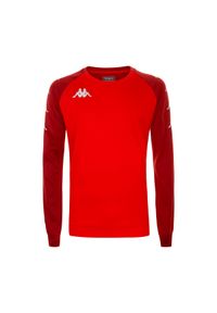 Bluza Kappa Parme. Kolor: czerwony. Sport: piłka nożna, fitness #1