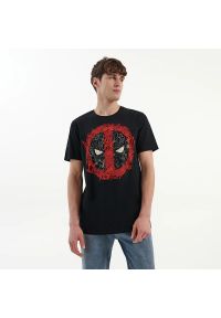 House - Koszulka Deadpool - Czarny. Kolor: czarny