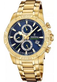 Zegarek męski Festina F20705-5 złoty. Kolor: złoty #1