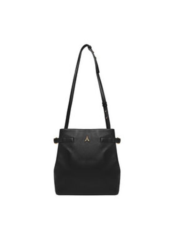 Patrizia Pepe Torebka 2B0150/L162-K103 Czarny. Kolor: czarny. Materiał: skórzane