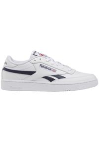 Buty do chodzenia męskie Reebok Club C Revenge. Zapięcie: sznurówki. Kolor: biały. Materiał: materiał. Szerokość cholewki: normalna. Model: Reebok Club. Sport: turystyka piesza #1