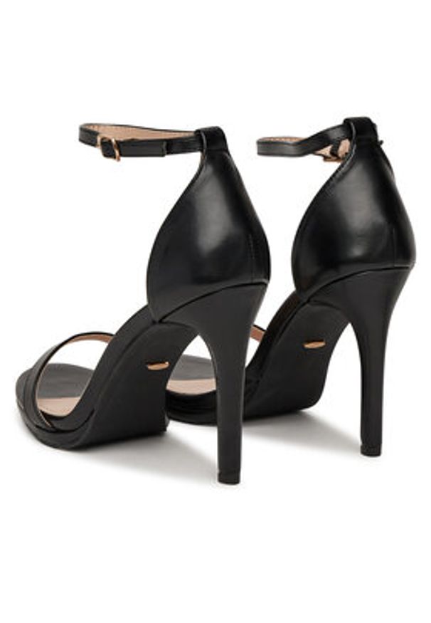 DeeZee Sandały NEW BUENA Czarny. Kolor: czarny. Materiał: materiał, syntetyk