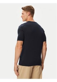 Beverly Hills Polo Club T-Shirt P-SS26M-M436344NVY Granatowy Regular Fit. Typ kołnierza: polo. Kolor: niebieski. Materiał: bawełna #5