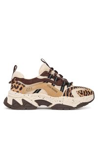 Steve Madden Sneakersy Animates-L SM11004762 Brązowy. Kolor: brązowy. Materiał: zamsz, skóra