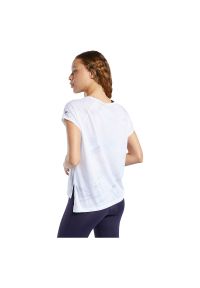Koszulka damska treningowa Reebok Burnout FJ2860. Materiał: materiał, dzianina, bawełna, wiskoza, poliester. Sport: fitness #2