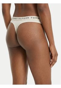 TOMMY HILFIGER - Tommy Hilfiger Stringi UW0UW06227 Écru. Materiał: bawełna #3