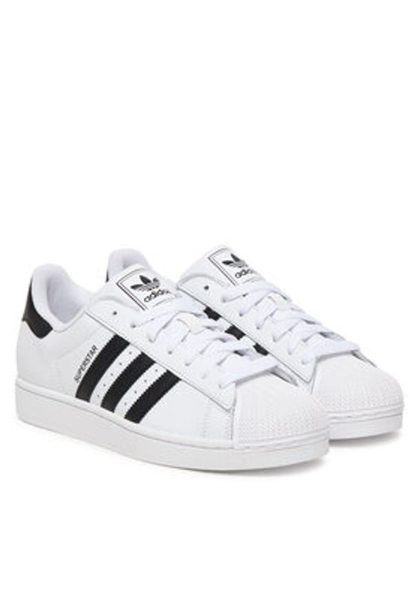 Adidas - adidas Sneakersy Superstar II IH8659 Biały. Kolor: biały. Materiał: skóra. Model: Adidas Superstar
