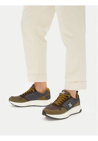 Beverly Hills Polo Club Sneakersy CEO-V5-DARIO Khaki. Kolor: brązowy. Materiał: materiał #6