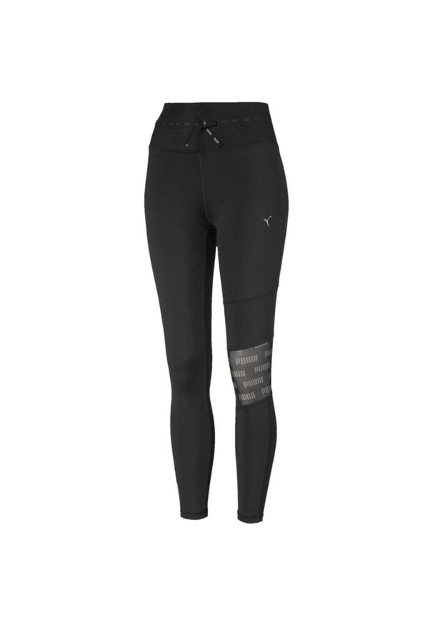 Legginsy treningowe damskie Puma Feel It Mesh 7/8 Tights. Kolor: czarny. Materiał: poliester, elastan. Sport: fitness