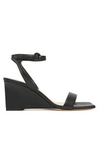 AGL Sandały Mimi D689001PCSOFTY0000 Czarny. Kolor: czarny. Materiał: skóra #1