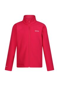 Regatta - Kurtka Softshell Dziecięca Cera. Kolor: różowy. Materiał: softshell