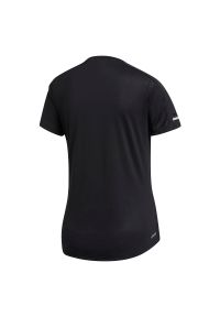 Adidas - Koszulka damska do biegania adidas 3-Stripes Run Tee FK1602. Materiał: materiał, poliester, skóra. Długość rękawa: krótki rękaw. Długość: krótkie. Sport: bieganie #5