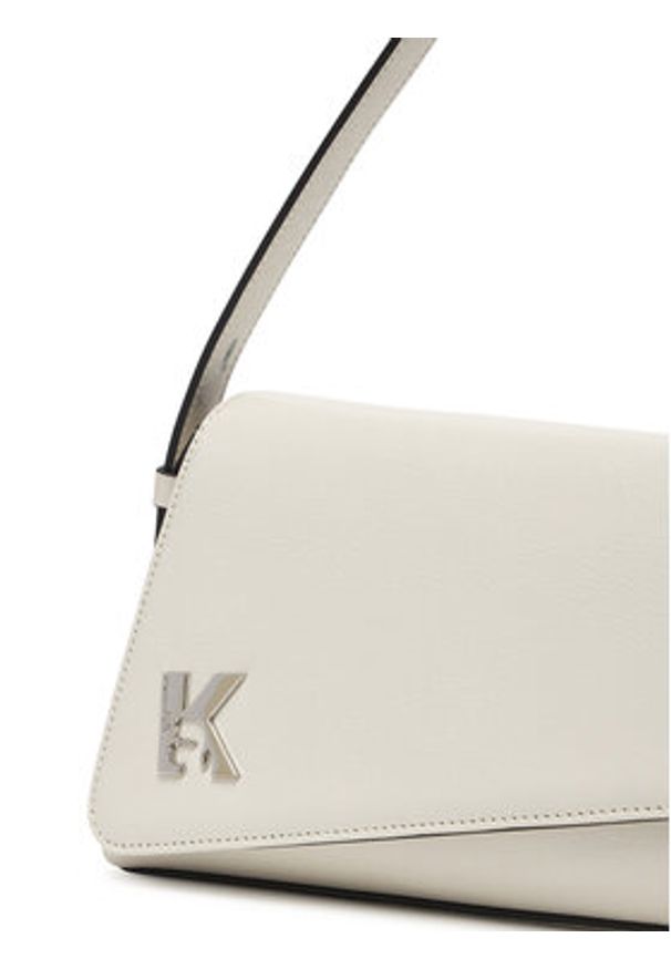 Karl Lagerfeld Jeans Torebka B2W30130 Biały. Kolor: biały. Materiał: skórzane