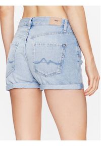 Pepe Jeans Szorty jeansowe Mable Short PL800997PE7 Niebieski Regular Fit. Kolor: niebieski #4