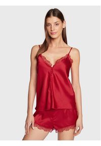 Etam Szorty piżamowe Ombrelle 6531999 Czerwony Regular Fit. Kolor: czerwony. Materiał: syntetyk