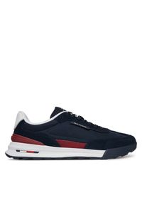 TOMMY HILFIGER - Sneakersy Tommy Hilfiger. Kolor: niebieski. Materiał: nylon