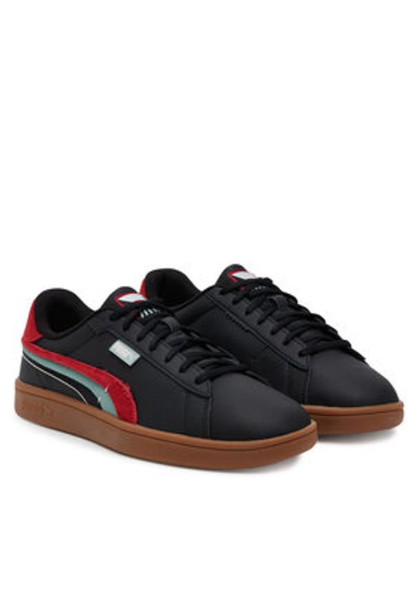Puma Sneakersy Smash 3.0 400740 01 Czarny. Kolor: czarny. Materiał: skóra