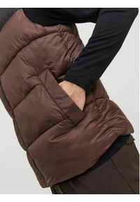 Jack & Jones - Jack&Jones Bezrękawnik 12235861 Brązowy Regular Fit. Kolor: brązowy. Materiał: syntetyk. Długość rękawa: bez rękawów #6