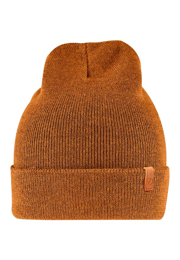 Fjällräven - Klasyczna Dzianinowa Czapka Fjall Raven Dorosłych. Kolor: pomarańczowy, wielokolorowy, żółty. Materiał: dzianina. Styl: klasyczny