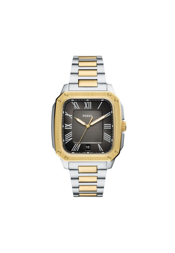 Fossil Zegarek Crosby FS6123 Srebrny. Kolor: srebrny