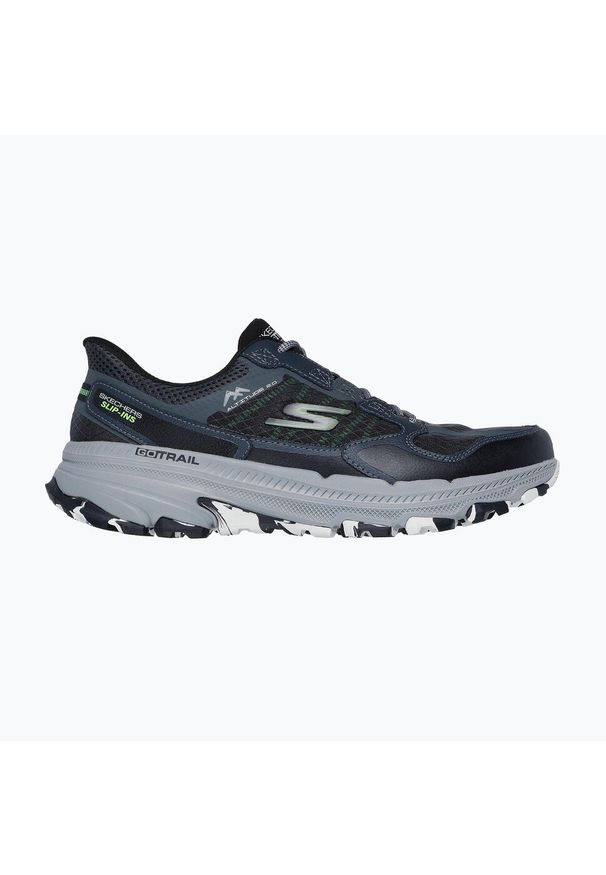skechers - Buty do biegania męskie SKECHERS Go Run Trail Altitude 2.0 Rocky Hill. Kolor: czarny. Sport: bieganie