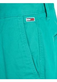 TOMMY HILFIGER - Tommy Hilfiger Szorty | DM0DM05444 | TJM Essential Chino Shorts | Mężczyzna | Zielony. Okazja: na co dzień. Kolor: zielony. Materiał: bawełna, elastan. Styl: casual #3