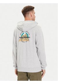 Helly Hansen Bluza Core Graphic 54524 Szary Regular Fit. Kolor: szary. Materiał: bawełna #4