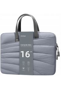 Innostyle - INNOSTYLE DAMSKA TORBA NA LAPTOPA 15 6 16 WODOODPORNA CARRYLITE SLIM SZARA. Kolor: szary