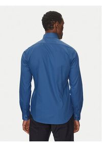 Calvin Klein Koszula K10K114298 Niebieski Slim Fit. Kolor: niebieski. Materiał: bawełna, syntetyk #4