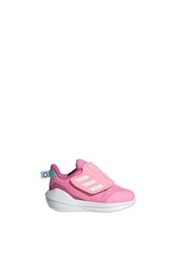 Buty do chodzenia dla dzieci Adidas EQ21 Run 2.0 AC. Kolor: biały, wielokolorowy, różowy, niebieski. Sport: turystyka piesza, bieganie