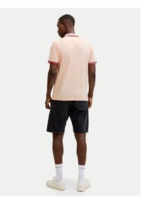 Jack & Jones Polo Paulos 12136668 Pomarańczowy jasny Regular Fit. Typ kołnierza: polo. Kolor: pomarańczowy. Materiał: bawełna #5