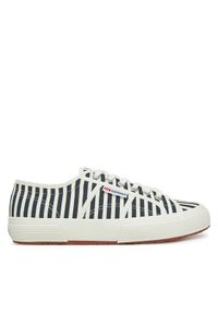 Superga Tenisówki S8148TW Granatowy. Kolor: niebieski. Materiał: materiał #1